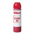 WILSON Tennis Stencil Super Ink RED 