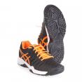 Кроссовки Теннисные Юниорские ASICS Gel-Resolution 7 GS Чёрный/Оранжевый/Белый Кроссовки Теннисные Юниорские ASICS Gel-Resolution 7 GS Чёрный/Оранжевый/Белый