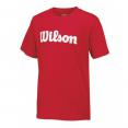 Тенниска Для Мальчика WILSON Script Cotton Красный/Белый Тенниска Для Мальчика WILSON Script Cotton Красный/Белый