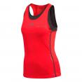 Топ Женский ADIDAS Barricade Tank Красный/Чёрный Топ Женский ADIDAS Barricade Tank Красный/Чёрный