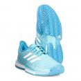 Кроссовки Теннисные Мужские ADIDAS Sole Court Boost M x Parley Голубой/Белый Кроссовки Теннисные Мужские ADIDAS Sole Court Boost M x Parley Голубой/Белый