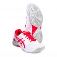 Кроссовки Теннисные Женские ASICS Gel-Dedicate 6 Белый/Розовый Флуоресцентный Кроссовки Теннисные Женские ASICS Gel-Dedicate 6 Белый/Розовый Флуоресцентный