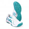 Кроссовки Теннисные Женские ASICS Gel-Challenger 12 Белый/Аквамарин Кроссовки Теннисные Женские ASICS Gel-Challenger 12 Белый/Аквамарин