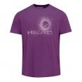 Тенниска Мужская HEAD Vision T-Shirt Лиловый Тенниска Мужская HEAD Vision T-Shirt Лиловый