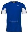 Тенниска Мужская HEAD Club Tech T-Shirt Синий/Белый Тенниска Мужская HEAD Club Tech T-Shirt Синий/Белый