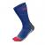  WILSON Mens High-End Crew Sock Mazarine Blue/Neon Red