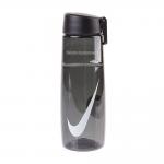 NIKE T1 Training Swoosh  Water Bottle 24 Oz Бутылка для воды Чёрный/Серый