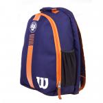 Рюкзак для ракеток WILSON Roland Garros Youth Backpack Синий/Коричневый