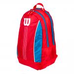 Рюкзак для ракеток WILSON Junior Backpack КрасныйГолубой/Белый