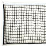SL Сетка теннисная чёрная одинарное плетение 5.0 мм
