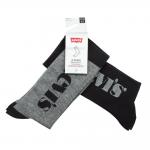 Носки LEVI`S 2p Черный/Серый