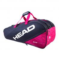 Сумка для ракеток HEAD Elite 9R Supercombi Темно-Синий /Розовый