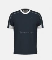 Тенниска Мужская HEAD Play Tech T-Shirt Men Сине-Серый/Белый Тенниска Мужская HEAD Play Tech T-Shirt Men Сине-Серый/Белый