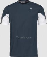 Тенниска Мужская HEAD Club Tech T-Shirt Сине-Серый/Белый Тенниска Мужская HEAD Club Tech T-Shirt Сине-Серый/Белый
